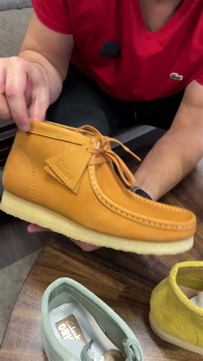 Clarks Wallabee boots!