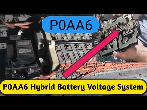 P0AA6 Hybrid Battery Voltage System Isolation Fault | Toyota Prius Complete Diagnosis & Fix