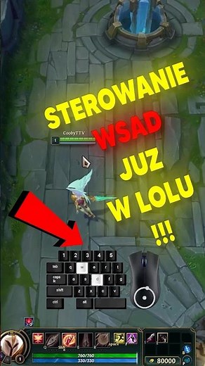 Sterowanie WSAD już w League Of Legends! #dlaciebie #leagueoflegends #riotgames