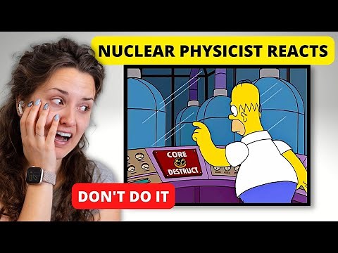 Nuclear Physicist Reacts to THE SIMPSONS - Homer DESTROYS Springfield