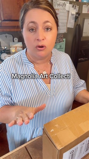 Let’s open this thoughtful gift from Michelle at Magnolia Art Collective in Lafayette, LA #unboxing #letsroder #localartists #LouisianaArt | Tee’s Kitchen