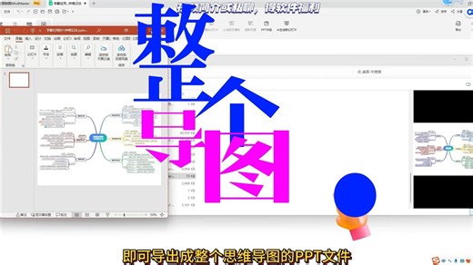 亿图脑图MindMaster-整个思维导图转成PPT？