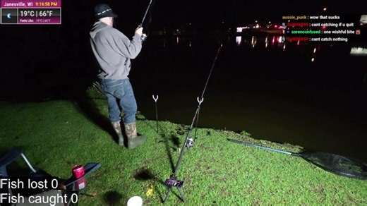 Fishing for carp