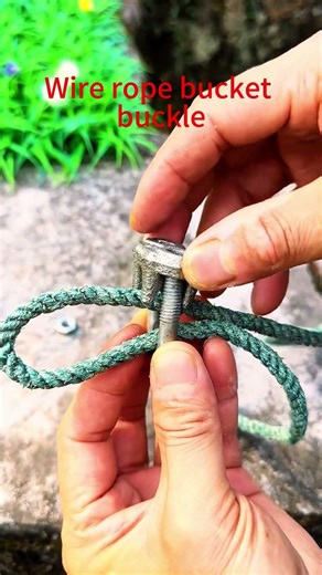 Hardware tool accessories Wire rope bucket buckle