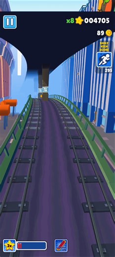 😱🤯Missing Point NO PROBLEM Subway Surf 4K Video #redsubwaygamer #subwaysurfers #shortvideo #viral