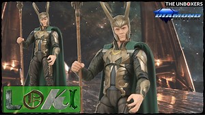 Watch Marvel Select Loki ﹙Movie Version﹚ Action Figure by Diamond Select on Amazon Live