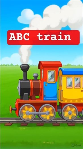 ABC की ट्रेन 🚂🔤 | Fun Alphabet Train Song | Hindi Kids Rhyme #Shorts#doramastikids