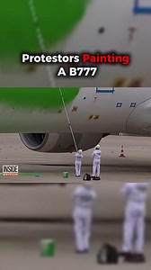 They Vandalized a $350M Aircraft and the ending is insane 😱💀 #shorts #aviation #airplane #shorts