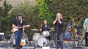 Great time today with MightySpectrumBand at Shannon Rose Ramsey to close out their season for the fall. These guys are always super talented, nice and fun to play with. We did a few, but here's a fun take on Promised Land we worked out on the spot. Happy to have the gigs this weekend, for sure. | Jake Thistle