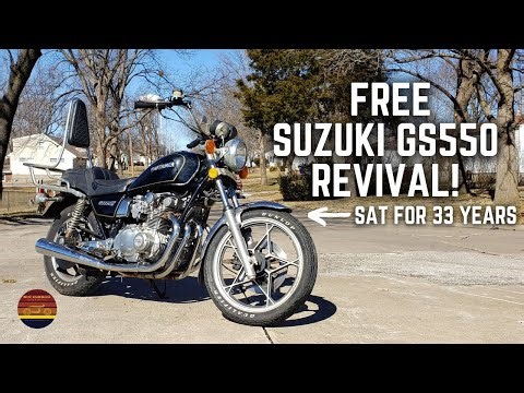 FREE Suzuki GS550 Revival Time Lapse!