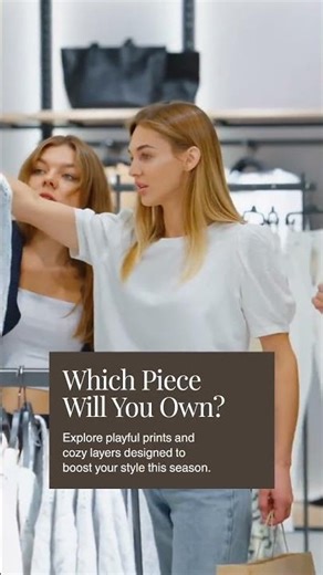 Sneak Peek: Upcoming Seasonal Styles