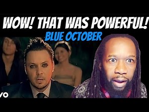 BLUE OCTOBER Hate Me REACTION - A powerful song about mental health - First time hearing