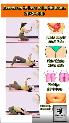 exercises to lose belly fat home #yoga #reducebellyfat #bellyfatloss #short
