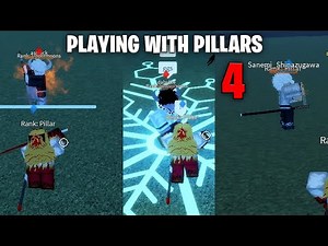 PLAYING WITH PILLARS 4 FT. SANEMI // JIGORO // TENGEN // HANTENGU // WAKURABA | Demon Slayer RPG 2