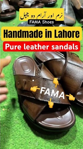 Pure Leather Buckle Sandal For Men | FAMA Shoes Lahore 🇵🇰