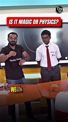 Newton’s First Law in Action! ⚡ | Simple Physics Experiment