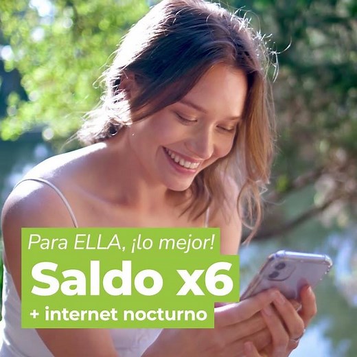 Para ELLA, ¡lo mejor! 🌷👉 Recarga X6 📱 #cuballama #recargasacuba
