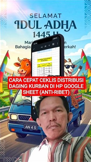 How to Create Checkboxes in Google Sheets on Mobile (Qurbani Checklist System)