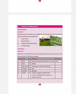 Reading ComprehensionExercise 1Read the text and choose one... | Filo