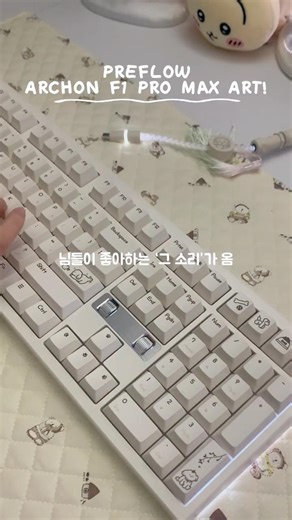 (제공) 프리플로우 프차스타가 도ㅐ #keyboard #keyboardasmr #mechanicalkeyboard #customkeyboard #키보드asmr