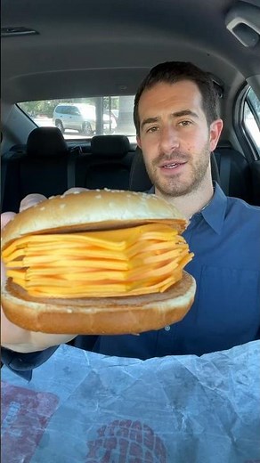 20 Slices of Cheese! Burger King “Real Cheeseburger”