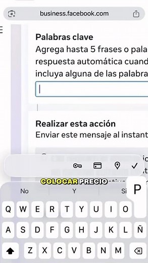 How to create automated messages with Meta Business