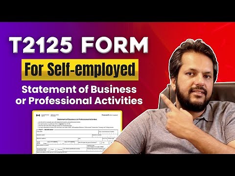 How to Fill T2125 Form for Self-Employed and Contractors in Canada - Explained by Accountant