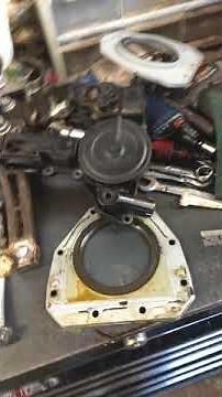 P2279 Volkswagen air intake leak rear main seal leaking