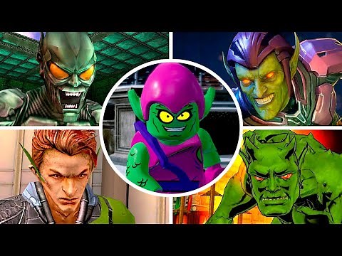 Evolution of Green Goblin in Spider-Man Games 1982 - 2022