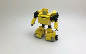 How to Build Lego 变形金刚 G1 迷你大黄蜂 MOC Instructions