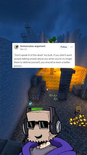 don’t speak ill of the dead