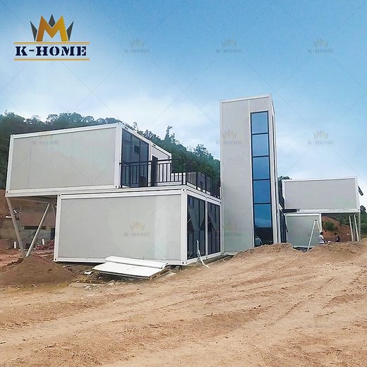 [Hot Item] Fast Built Prefabricated Folding Container House & Portable Fold out Container House