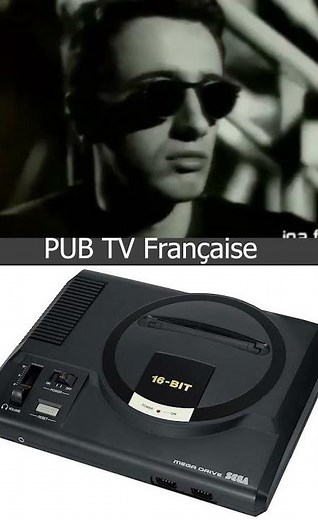 📺⚡ FRENCH TV COMMERCIAL | SEGA Mega Drive: "SEGA, faster than you!"