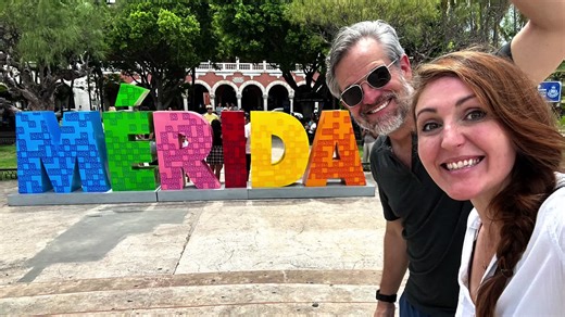 We experienced a world of color and culture in Merida, Yucatan. 🍍 Mérida was built on the site of an ancient Maya city, T’ho, which was once a hub of Mayan culture and civilization. Many of Mérida’s oldest buildings were actually constructed using stones from these ancient ruins, creating a unique blend of history and charm. #merida #meridayucatanmexico #travelmexico🇲🇽 #mayanhistory @Adigita