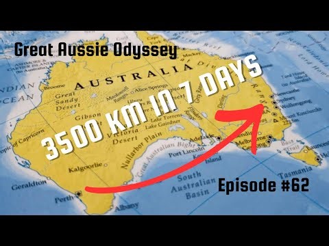 3500km Across Australia in 7 Days