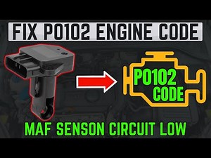 Fix P0102 Engine Code – MAF Sensor Circuit Low ||