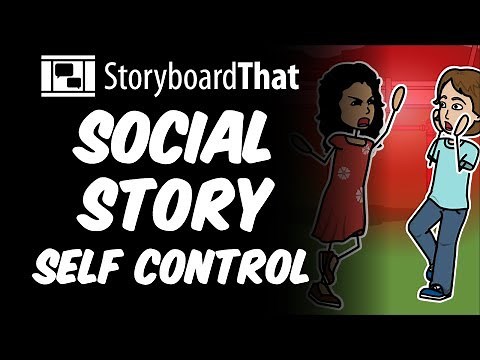 Social Story about Self Control by Storyboard That