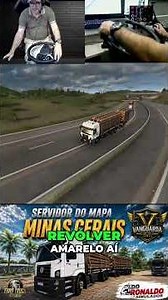 Euro Truck Simulator 2: Direção Épica em Minas Gerais! #shorts