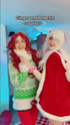 NEW COSPLAYS 🎄🍪‪@Alicenyannyan‬ #bobette #dandysworld #comiccon #roblox #cosplay #christmas #meme