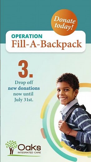 Operation Fill-A-Backpack - 3 Ways to Give!
