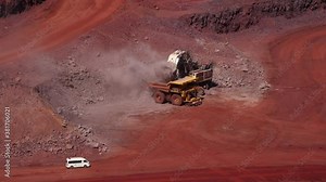 Iron Ore mine in South Africa