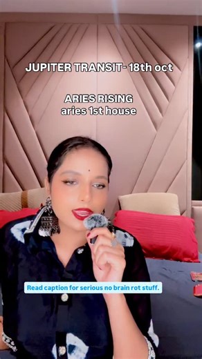 🫰🏻 on Instagram: "Aries rising This jupiter transits your 4th house along with its aspect on 8th,10th,12th house. This is the time to create or bring a emotionally fulfilling atmosphere for you and your home. Can feel at rest with your family matters be it legal, personal or whatever. Expect some kind of change, also help in your career as well if you feel stuck as it will aspect your 10th house,spiritual alignment is possible na ho toh tum bhagwan ki pooja kar lena fayda he milega(ab likh k t