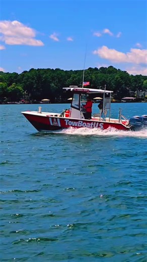 24/7 365 We've got our Lake Norman boating community covered. Red is Ready! #captain #lakenorman #towboatus #boat #redisready