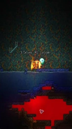10000 obsidian forming at once #terraria