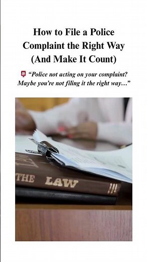 How to File a Police Complaint the Right Way (And Make It Count) ! #shorts #criminallaw #court
