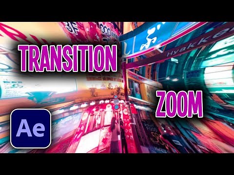 Créer une TRANSITION ZOOM avec AFTER EFFECTS (TUTO FR)