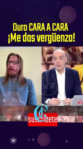 Tough FACE-TO-FACE You embarrass me #spanishpolitics #spain #currentaffairs