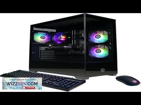 CYBERPOWERPC Gamer Master Gaming PC AMD Ryzen 5 5500 3.6GHz Radeon RX