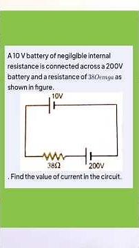 Short Trick 🔥| Current Electricity Class 12 Numerical | Kirchhoff's Law | Class 12 Physics Chapter 4