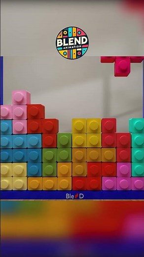 Soft Lego Tetris | Cute #shorts #tetris #mario